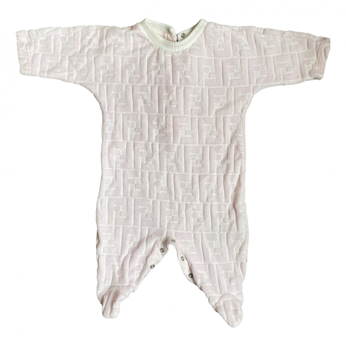 Velvet trousers Fendi Pink size 1 month 